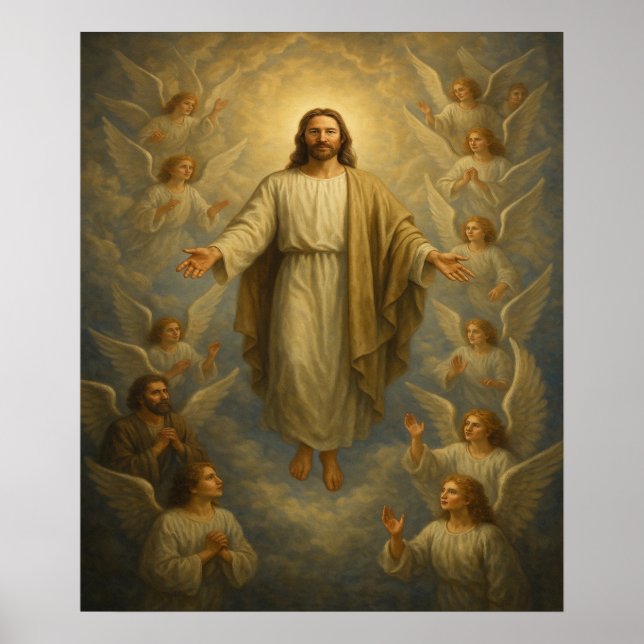 Second Coming of Jesus™ LDS Wall Art (Front)