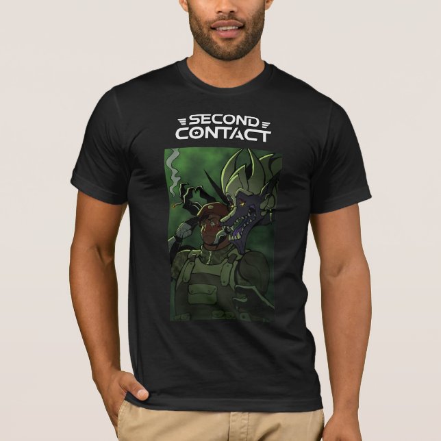 Second Contact Cover Art T-Shirt (Front)