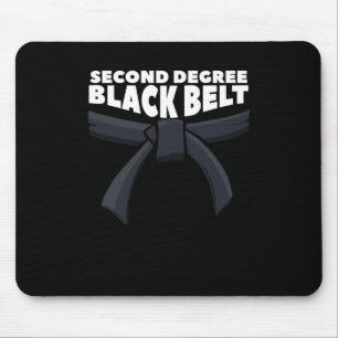 Second Degree Black Belt Martial Arts Karate 1  Mouse Mat