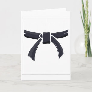 Second Degree Black Belt Martial Arts Karate 1 T S Card