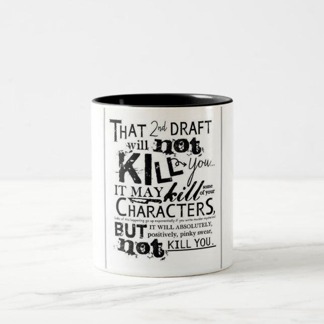 Second Draught   Writer's Mug (Center)