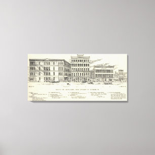 Second East side Market and Mission Canvas Print