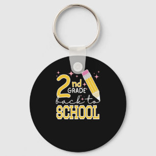 Second Grade Back To School Key Ring