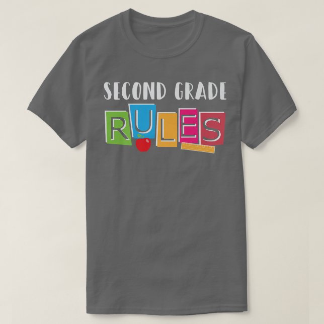 Second Grade Back to School Tee Premium T-Shirt (Design Front)