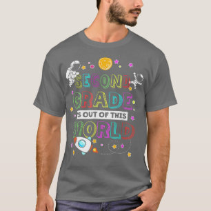 Second Grade Cute Funny is Out of This World Schoo T-Shirt