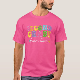 Second Grade Dream Team 2nd Grade Back to School T T-Shirt