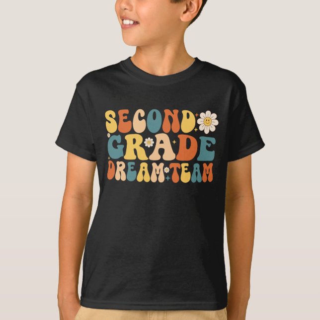 Second Grade Dream Team T-Shirt (Front)