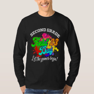 Second Grade Field Day 2023 Let The Games Begin Te T-Shirt