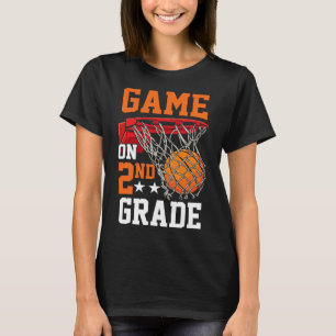 Second Grade Game On Sketll Ck To School 2nd Grade T-Shirt