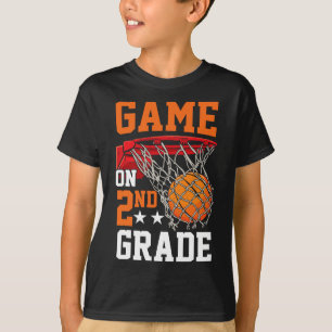 Second Grade Game On Sketll Ck To School 2nd Grade T-Shirt