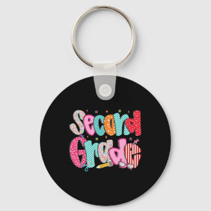 Second Grade Girls Back To School Preppy Pencil 2n Key Ring