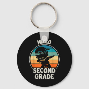 Second Grade Girls Boys Back To School Teacher Key Ring