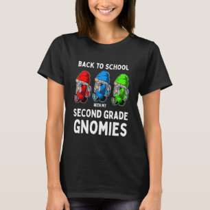 Second Grade Gnomies  Cute First Day Of School Gno T-Shirt