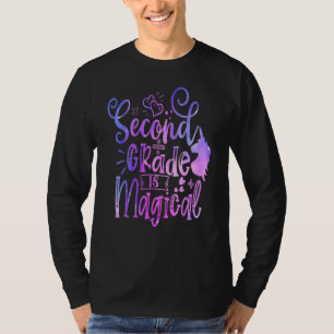 Second Grade Is Magical Unicorn Back To School 2nd T-Shirt