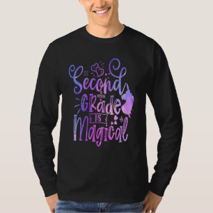 Second Grade Is Magical Unicorn Back To School 2nd T-Shirt