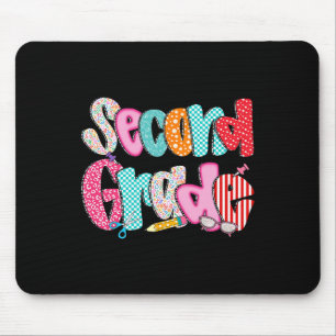 Second Grade Kids 2nd Grade Kids Teachers Back To Mouse Mat