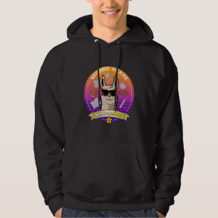 Second Grade No Prob Llama Back to School Girl 2nd Hoodie