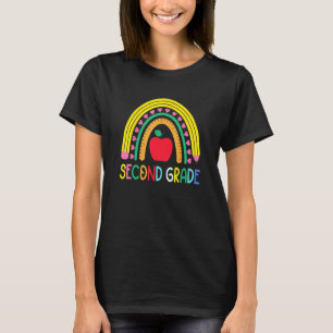Second Grade Rainbow Girls Boys Teacher Team 2nd G T-Shirt
