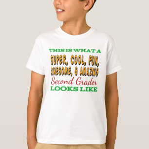 Second Grade Shirt Awesome Second Grader