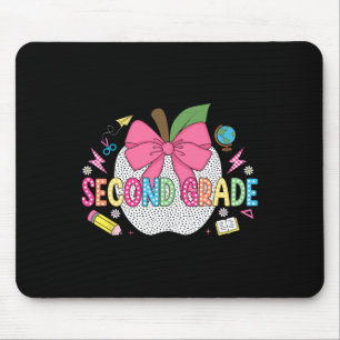Second Grade Shirt Teacher Kids First Day Back To  Mouse Mat