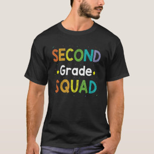 Second Grade Squad Back To School Idea 3 T-Shirt