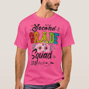 Second Grade Squad Back To School T-Shirt