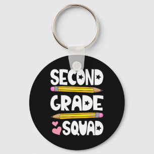 Second Grade Squad Team Ck To School Teacher Stude Key Ring