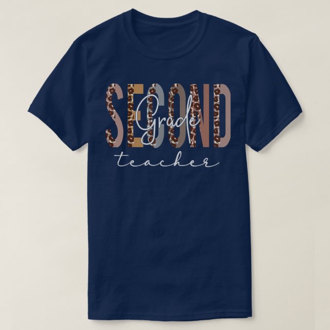 Second Grade Teacher Back To School Appreciation L T-Shirt (Design Front)