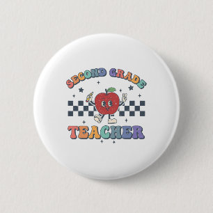 Second Grade Teacher Ck To School Team 2nd Grade T 6 Cm Round Badge