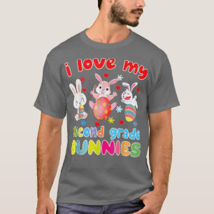 Second Grade Teacher Easter Outfit For 2nd Grade T T-Shirt