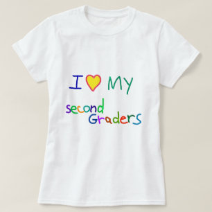 Second Grade Teacher Gifts T-Shirt