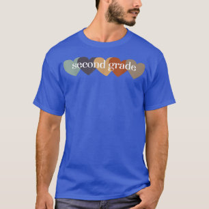 Second Grade Teacher Hearts Back to School Teach R T-Shirt