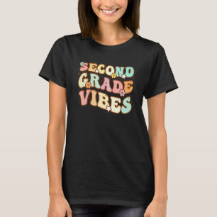 Second Grade Vibes Welcome Back To School T-Shirt