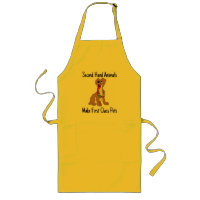 Second Hand Animals Make First Class Pets Apron