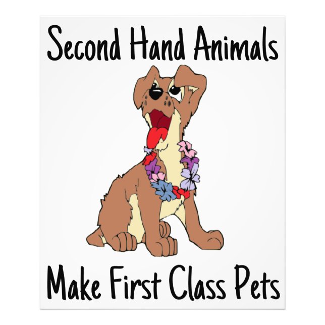 Second Hand Animals Make First Photo Enlargement Print (Front)