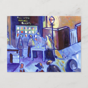 SECOND HAND BOOKS POSTCARD