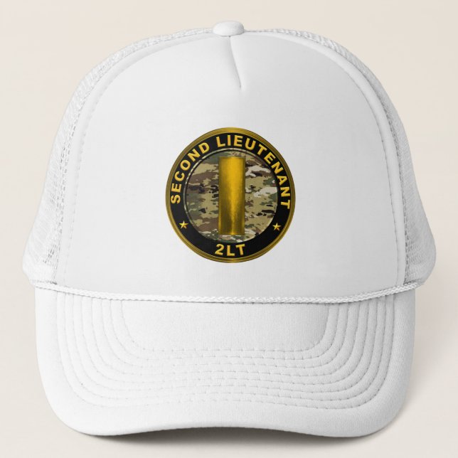 Second Lieutenant  Trucker Hat (Front)