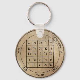 Second Pentacle of Saturn Keychain