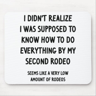 Second Rodeo Mouse Mat