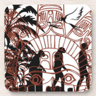 Second Shift Workers Design Coaster