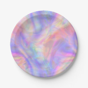 second sight, holo pastel : paper plate