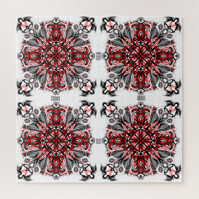 Second Sight – Intuitive Visionary Art Print Jigsaw Puzzle (Vertical)