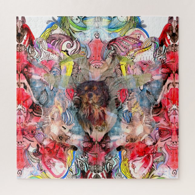 Second Sight – Intuitive Visionary Art Print Jigsaw Puzzle (Vertical)