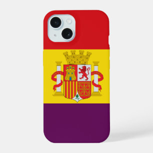 Second Spanish Republic Flag iPhone 15 Case