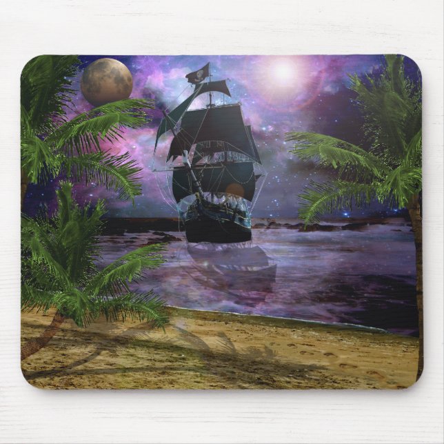 Second star to the right mouse mat (Front)