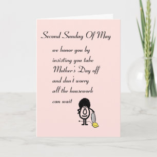Second Sunday Of May Card