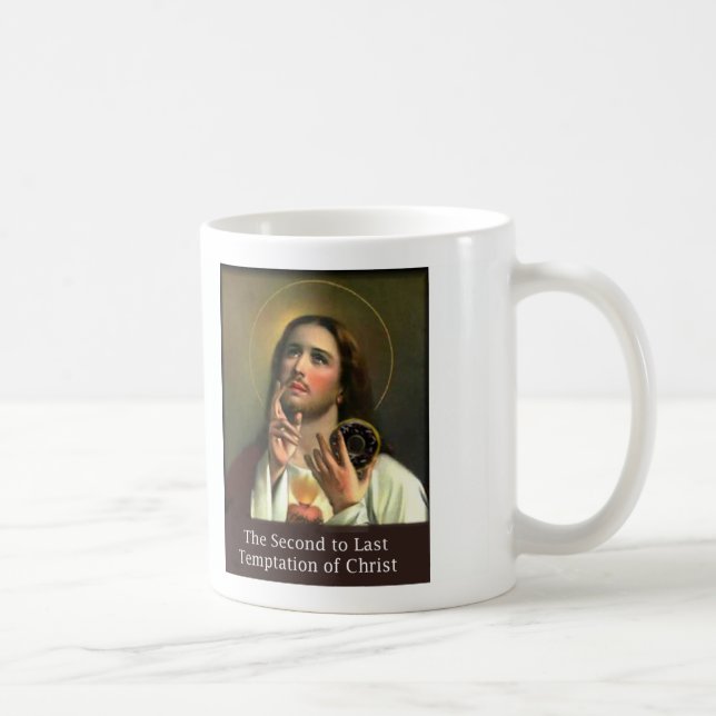 Second to Last Temptation of Christ Coffee Mug (Right)