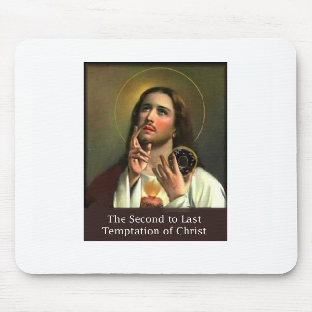 Second To Last Temptation of Christ Mouse Mat (Front)