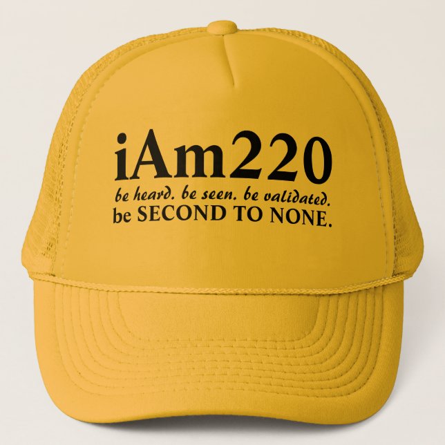 SECOND TO NONE - HAT (Front)