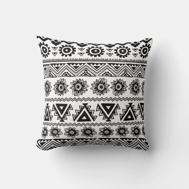 Second tribal ethnic, seamless pattern. cushion (Front)